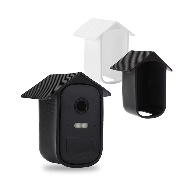 1/2 Pcs Silicone Security Camera Protective Case Weatherproof Camera Case Housing Anti-Uv Camera Sleeve Dustproof for Eufycam 2C